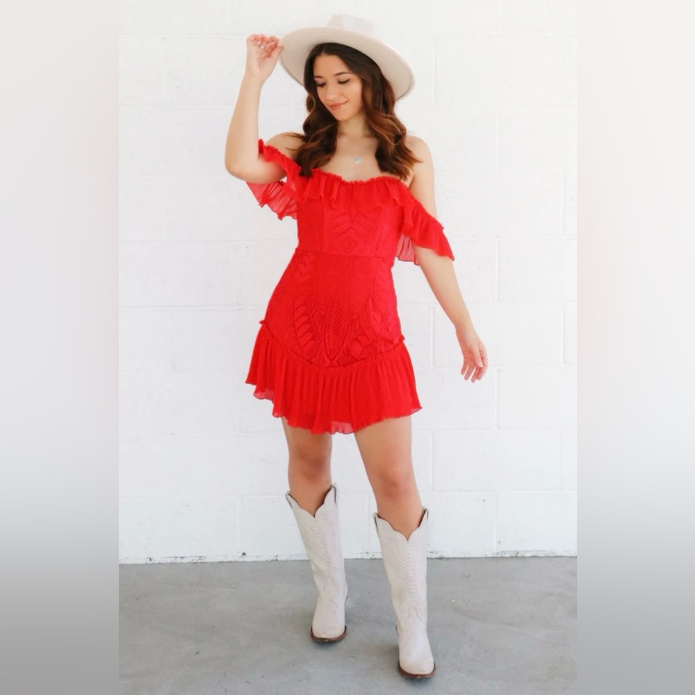 Out West Red Dress